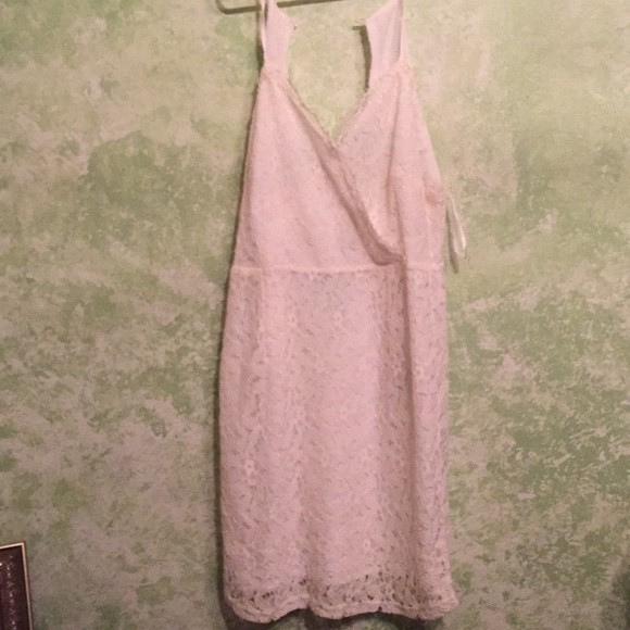 White Lacey Dress - Picture 1 of 6